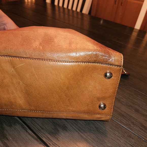 Michael Kors Brown Ombre Leather Hamilton! - Picture 6 of 8